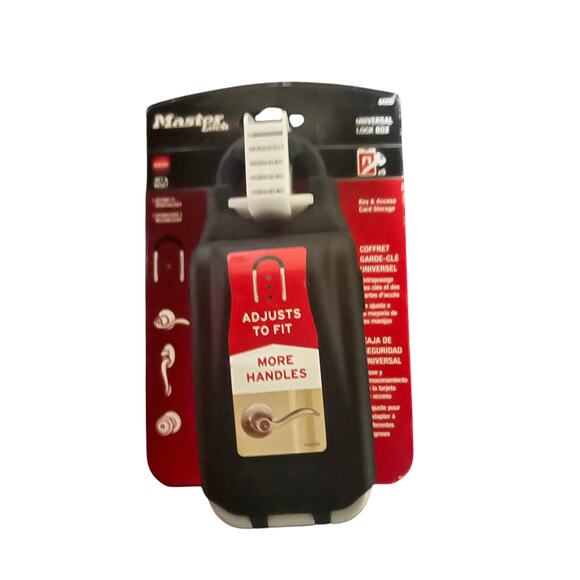 NEW Master Lock 5420EC Combination Portable Lock Box Adjustable 6 Key Capacity - Picture 2 of 3